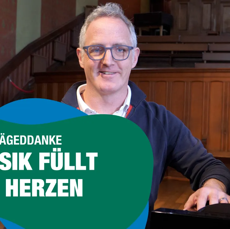 Sacha Rüegg, Kirchenmusiker Citykirche Offener St. Jakob